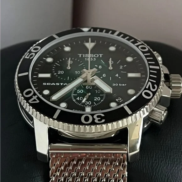 T120.417.11.091.00- Tissot Men’s Seastar 1000 Quartz Chronograph Watch - Picture 5 of 13